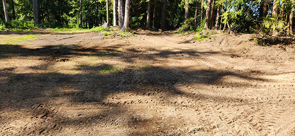 Graystone Tractor Services Property leveling, re-sloping and grading